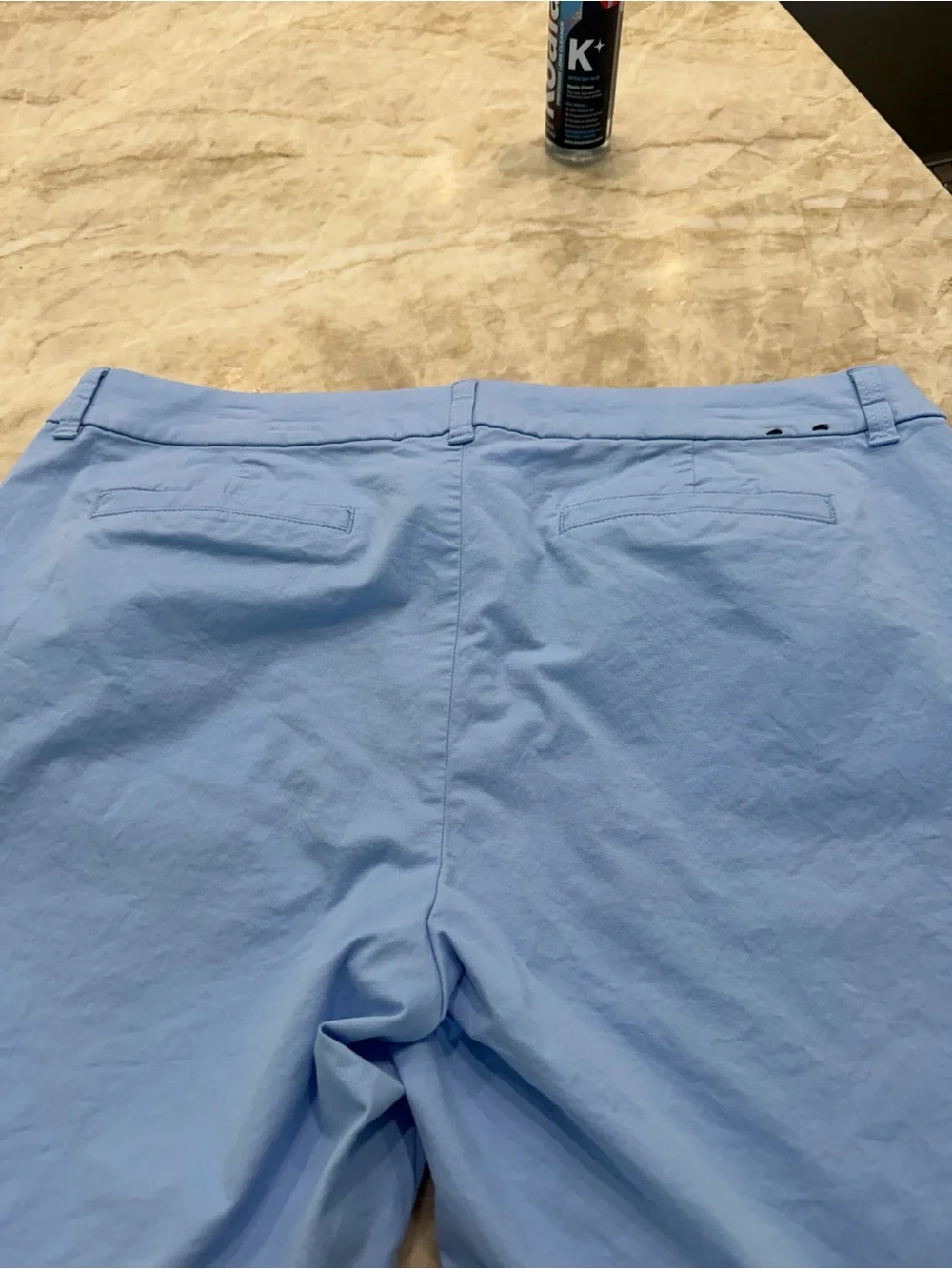 J. Crew Pale Blue Cotton Bermuda Shorts